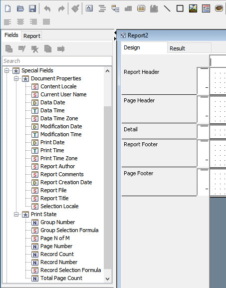 Insert Field into Report