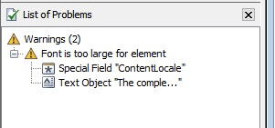 Grouped Warning Grouped Warning